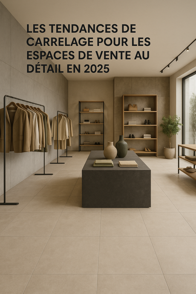 Les Tendances de Carrelage pour les Espaces de Vente au Détail en 2025