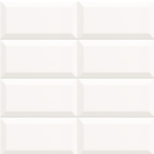 Carrelage Metro Blanc lumineux et élégant